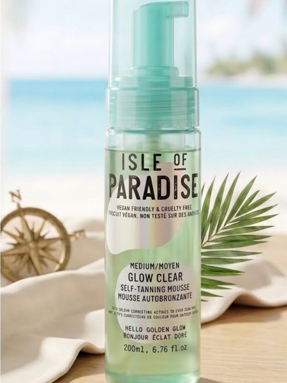 Isle of Paradise - Glow Clear Self-Tanning Mousse 200ml